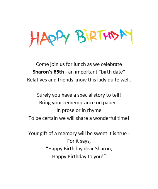 Adults 60th Birthday Invitation Free Template Image Geographics 6