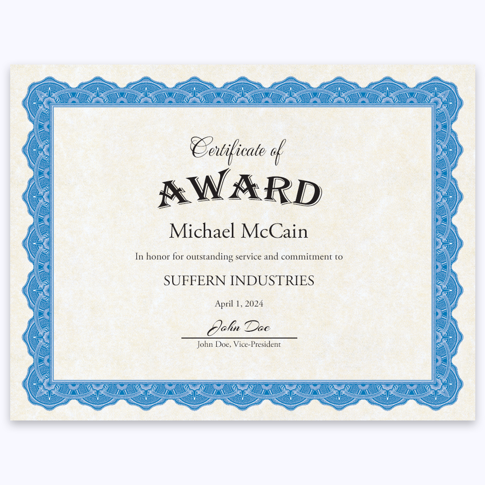 45640 Copen Blue Certificates 85x11 1