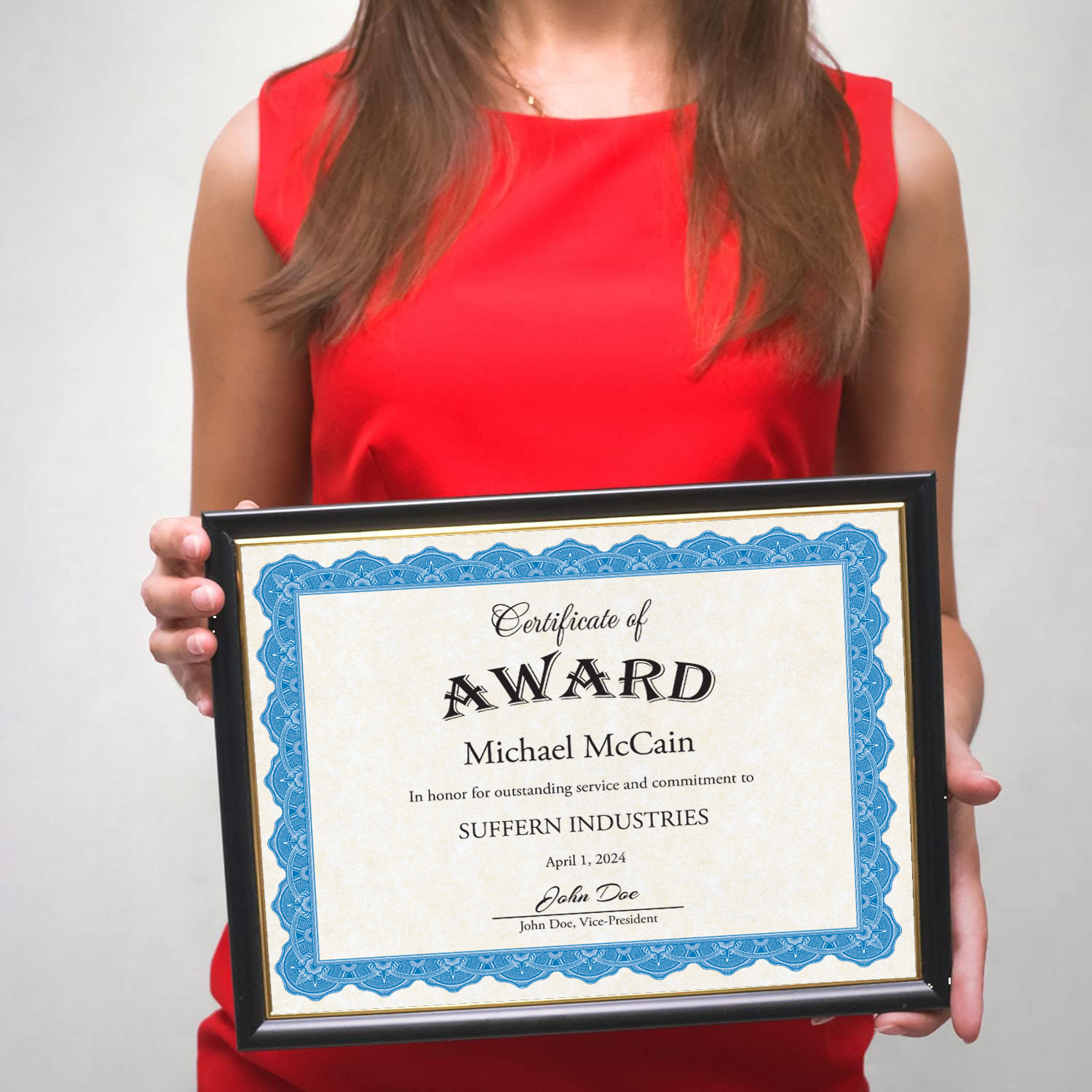 45640 Copen Blue Certificates 85x11 5