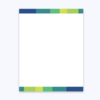 Colorblocks Blue Yellow Letterhead 49821 LETT Geographics