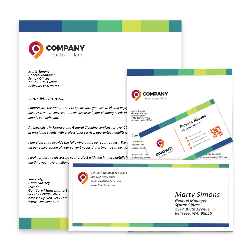 Colorblocks Blue Yellow Collection