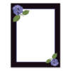 Purple Hydrangea Letterhead 85x11 MGP02 PP LETT Geographics png