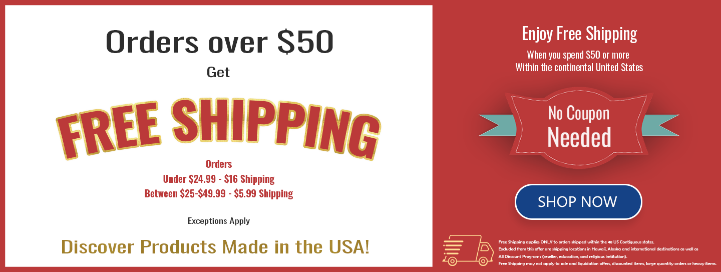 Free shipping over 50 2024 08 1
