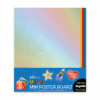 Metallic Mini Poster Board Assorted Pack 12x14 24500