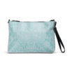 Crossbody bag French Bobbin Lace - Turquoise color - a Royal Lace® design.