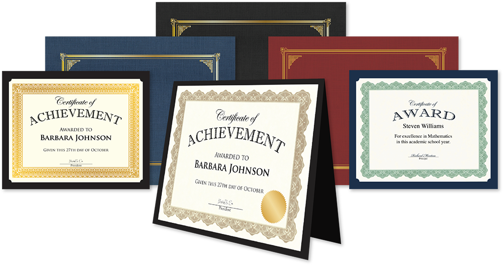 Certificate Document Cover