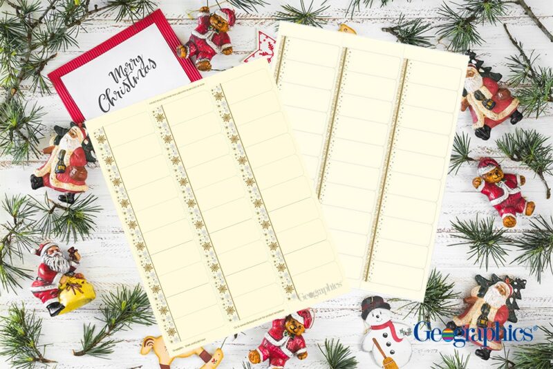 Christmas Stationery by Geographics You Can Print at Home (2)