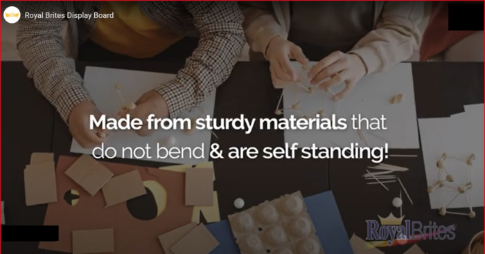 Royal Brites Display Board Video