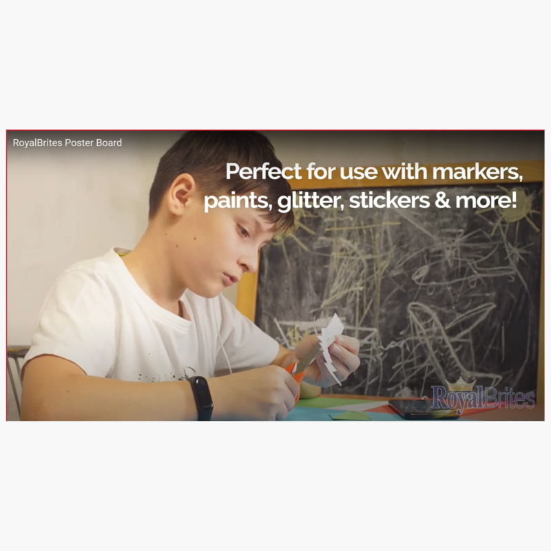 Royal Brites Poster Board Video 1