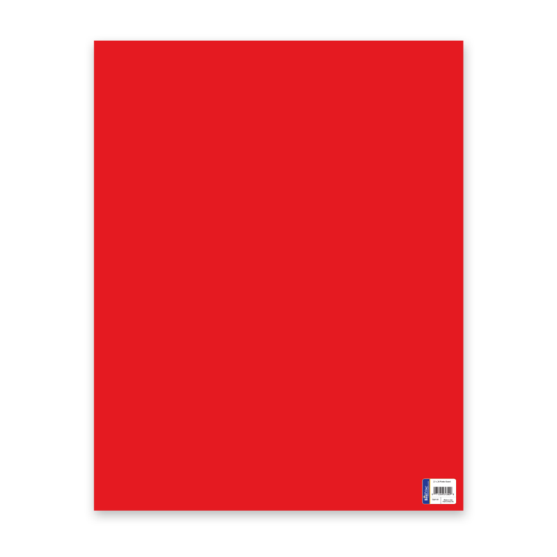 Red HeavyWeight Poster Board 22x28 1