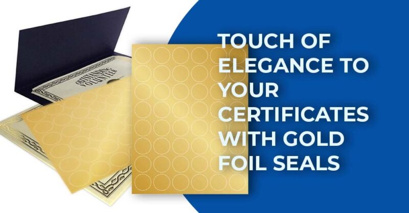 Geographics Gold Foil Certificate Seals (1)