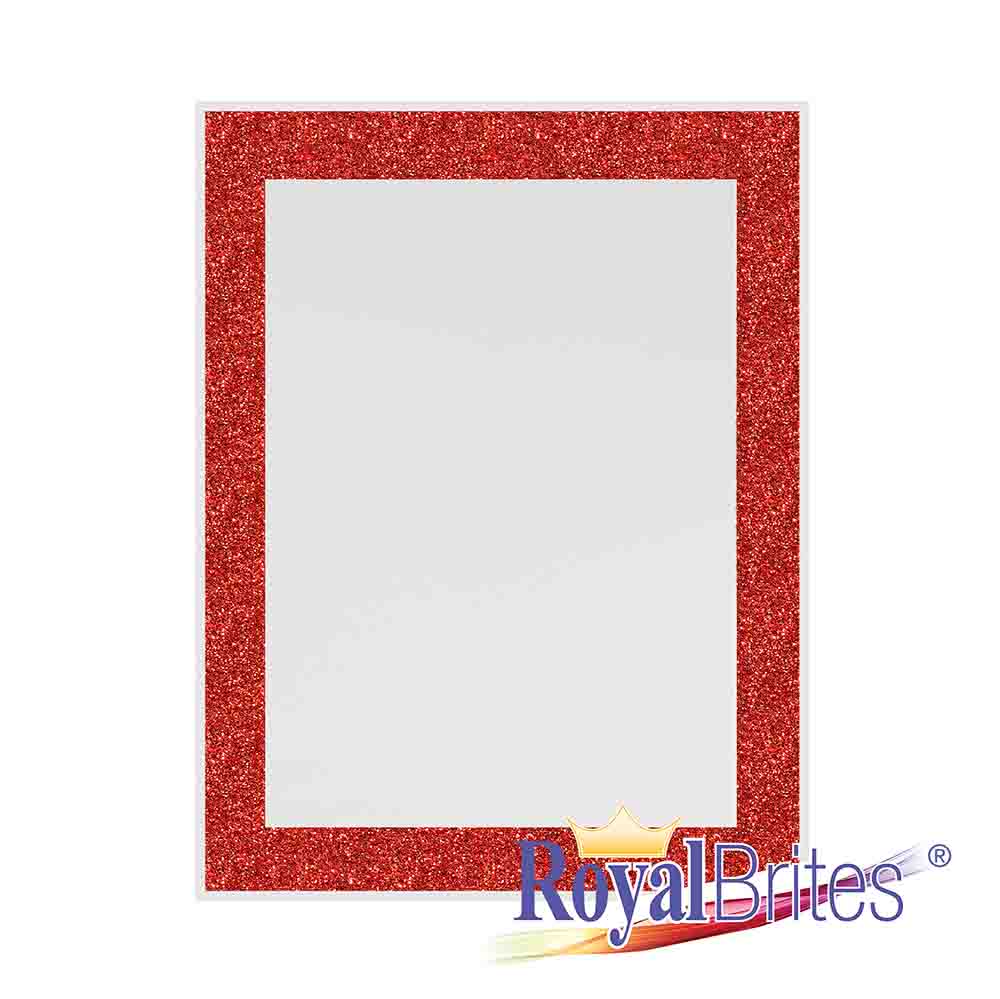 White/Red Glitter