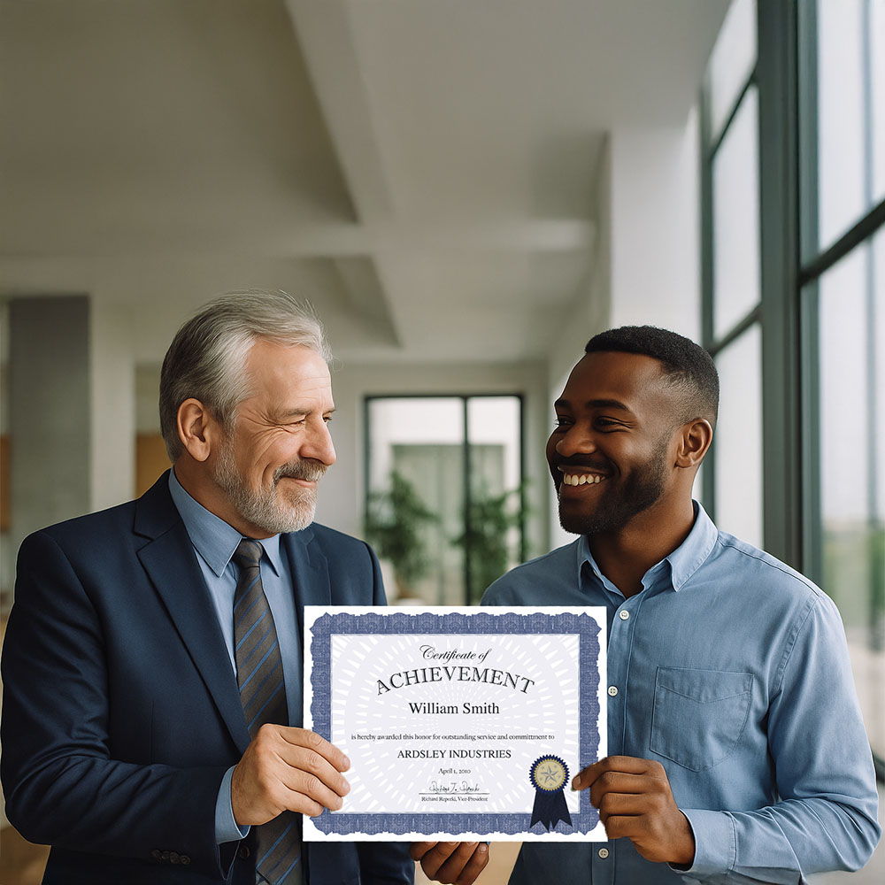 Certificate Paper Guide Parchment vs Foil – What’s Best for Your Award (2)