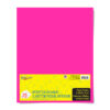 23305 Neon Pink Poster Board Fluorescent