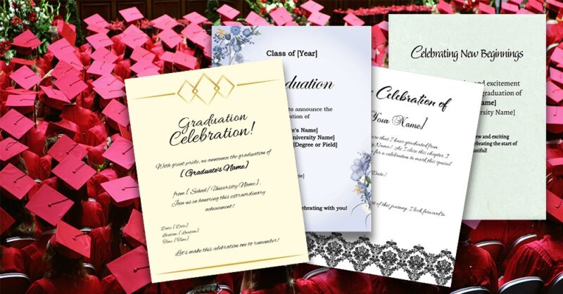 Graduation Announcements & Paper Design Ideas Geograpghics (3)