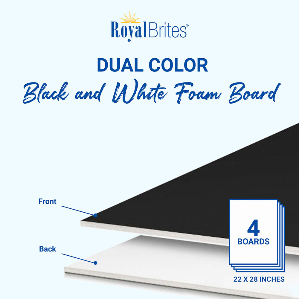 Royal Brites Foam Board Black and White Two Cool 26895 (6)