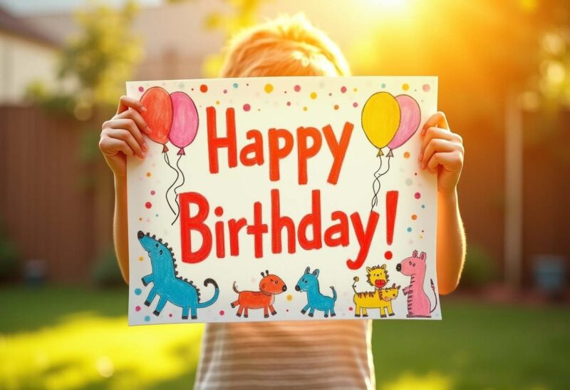 DIY Party Décor Using Poster Boards (2)