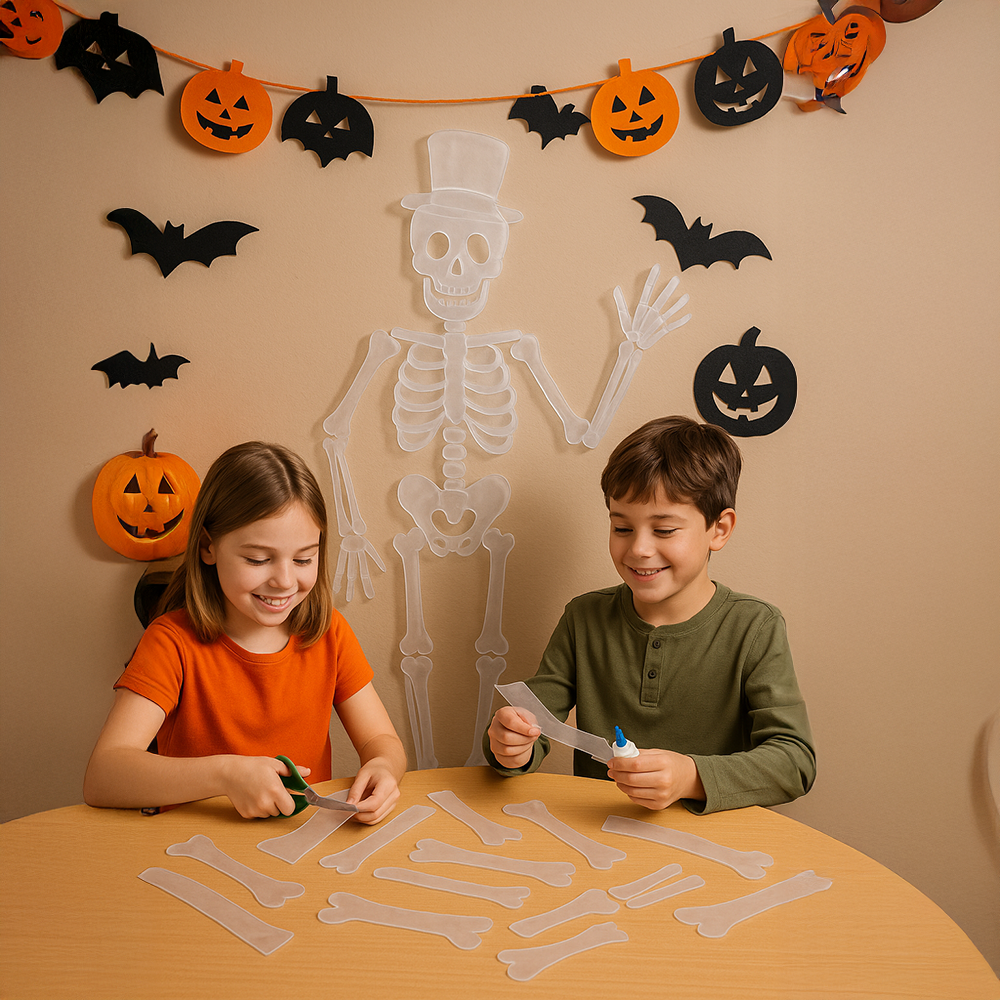 27114 Clear Plastic Poster Board Halloween (2)