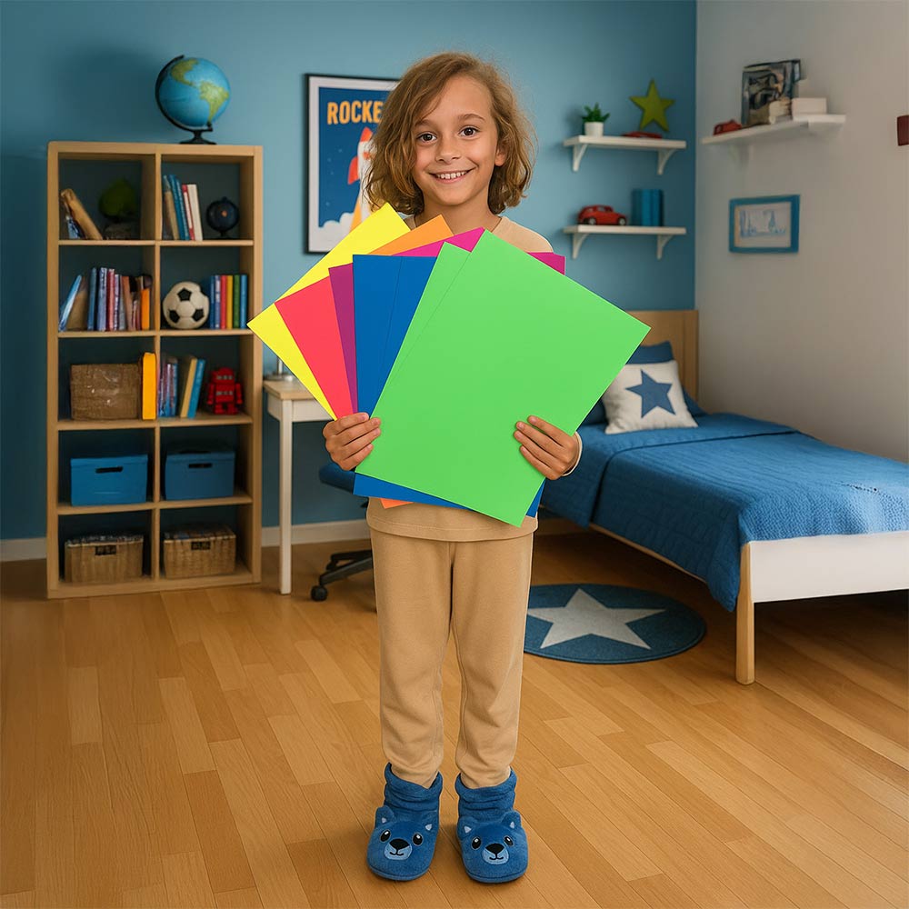 Royal Brites Assorted Neon Double Sided Project Papers 25401 (5) Royal Brites Assorted Neon Double Sided Project Papers 25401 (5)