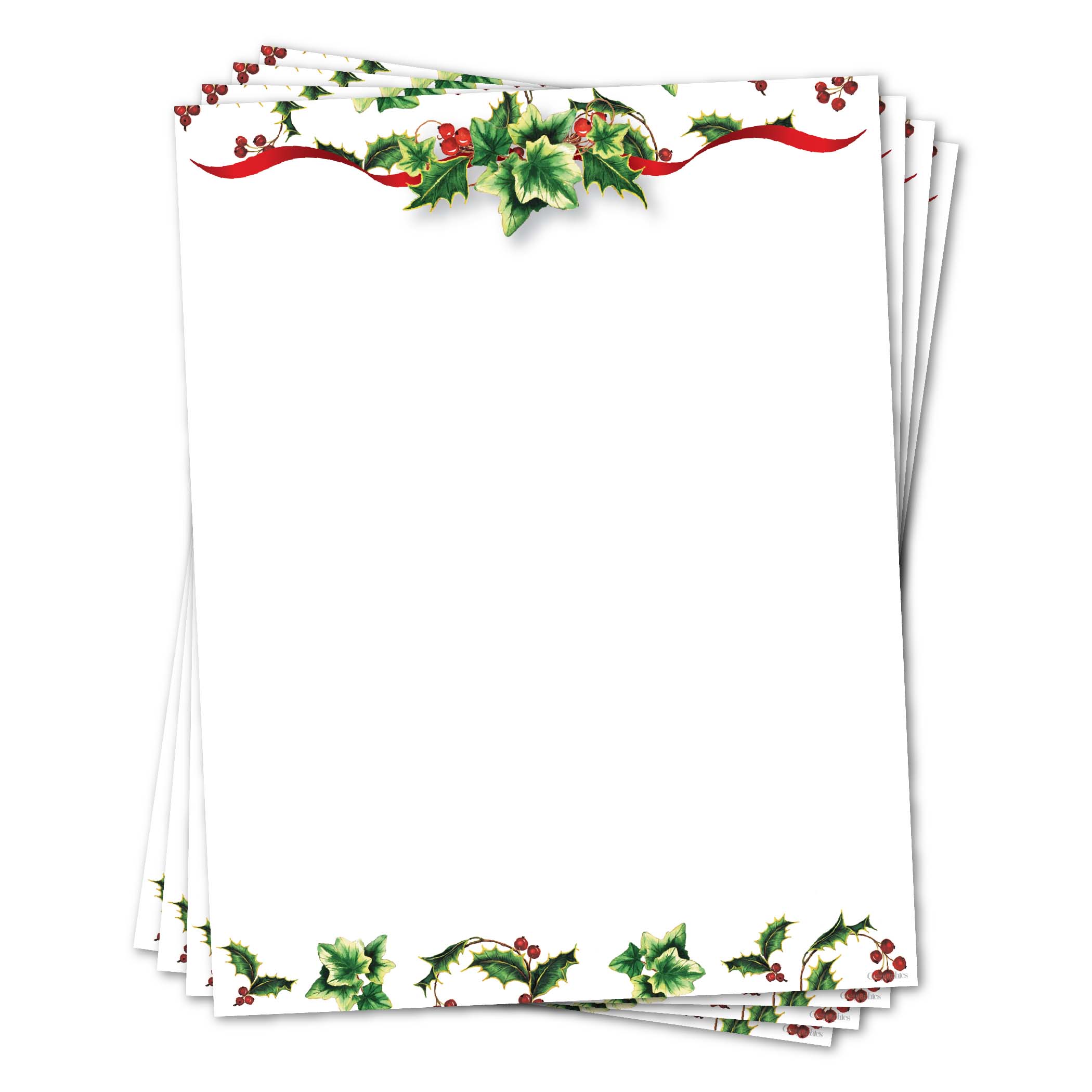 Holly-Ivy-II-Christmas-Letterhead-8.5x11-by-Geographics