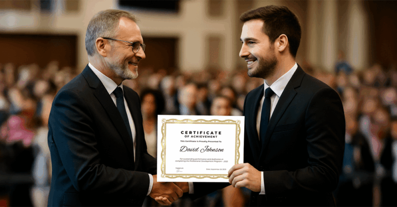 Certificates That Tell a Story