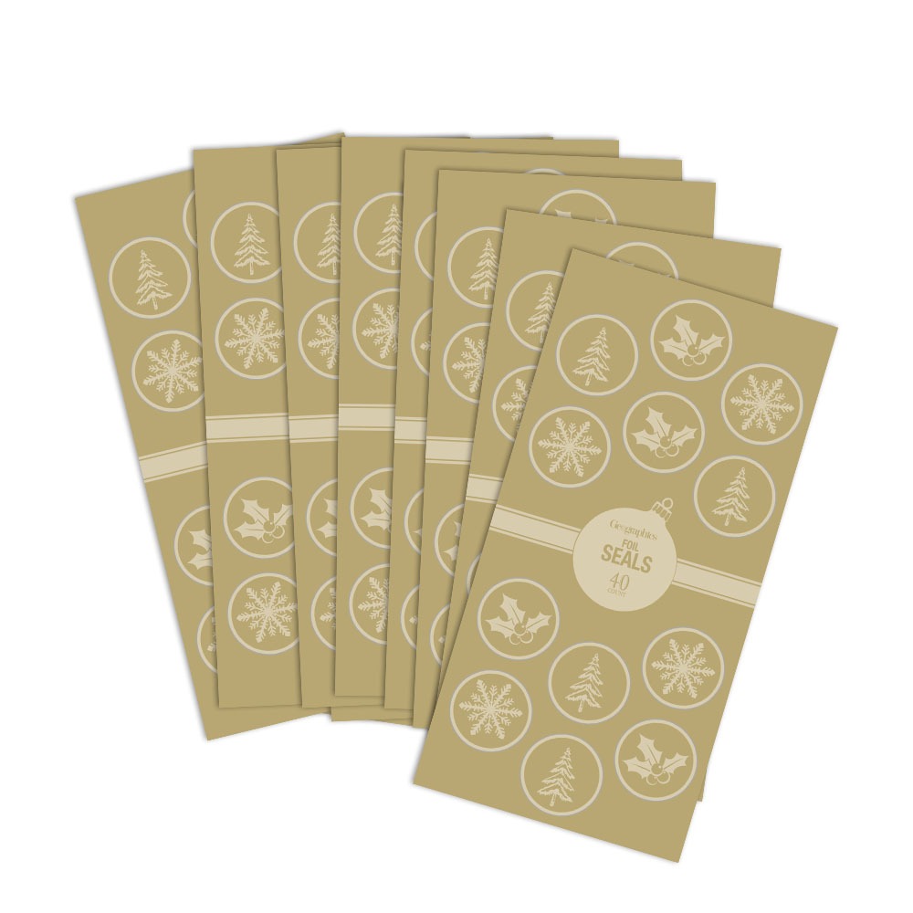 Gold Foil Embossed Seals 50065 (1)
