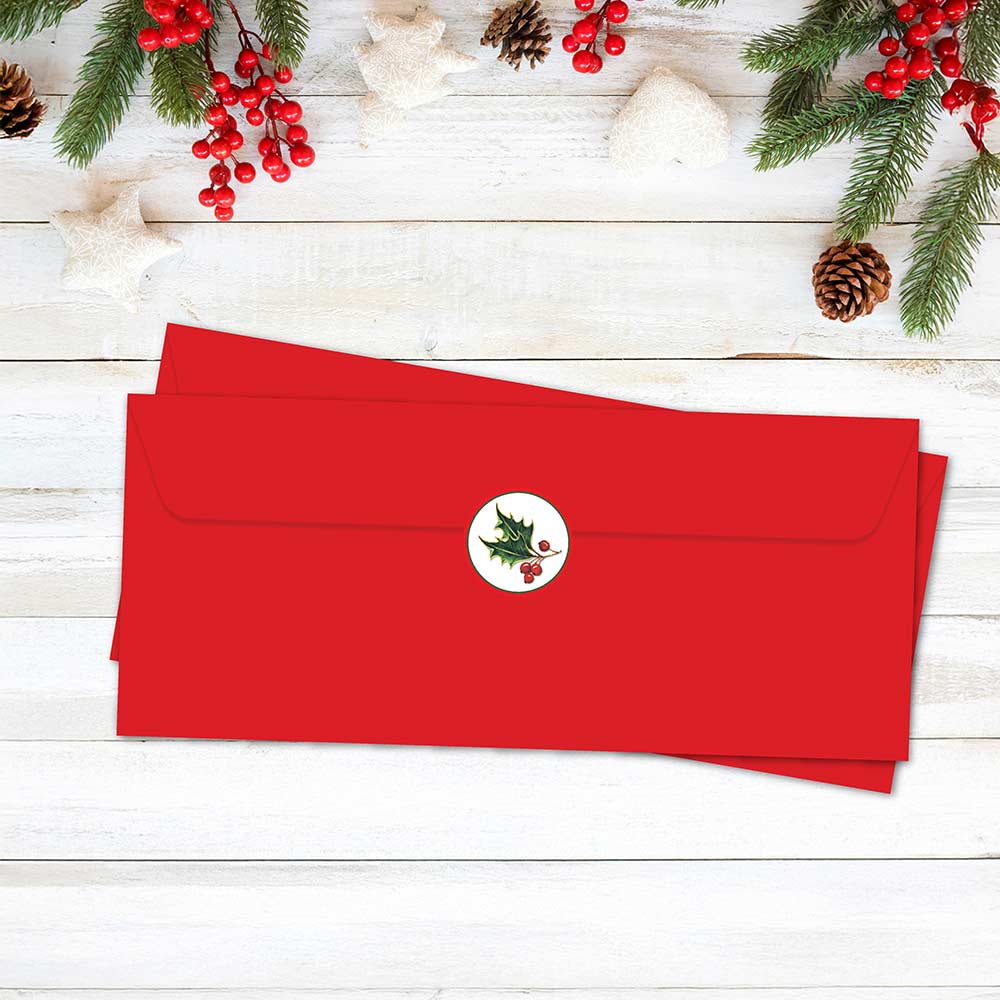 Holly & Ivy Christmas Seals Geographics 49052 (2)