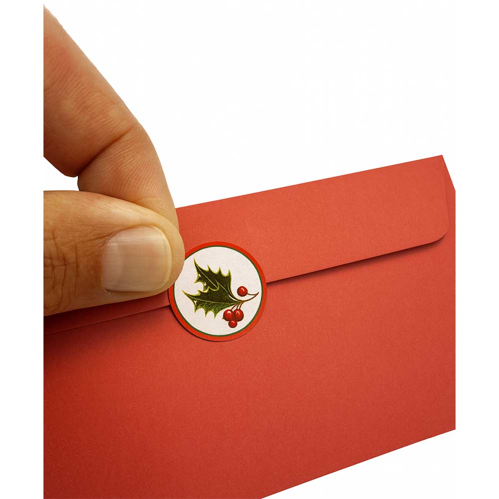 Holly & Ivy Christmas Seals Geographics 49052 (4)