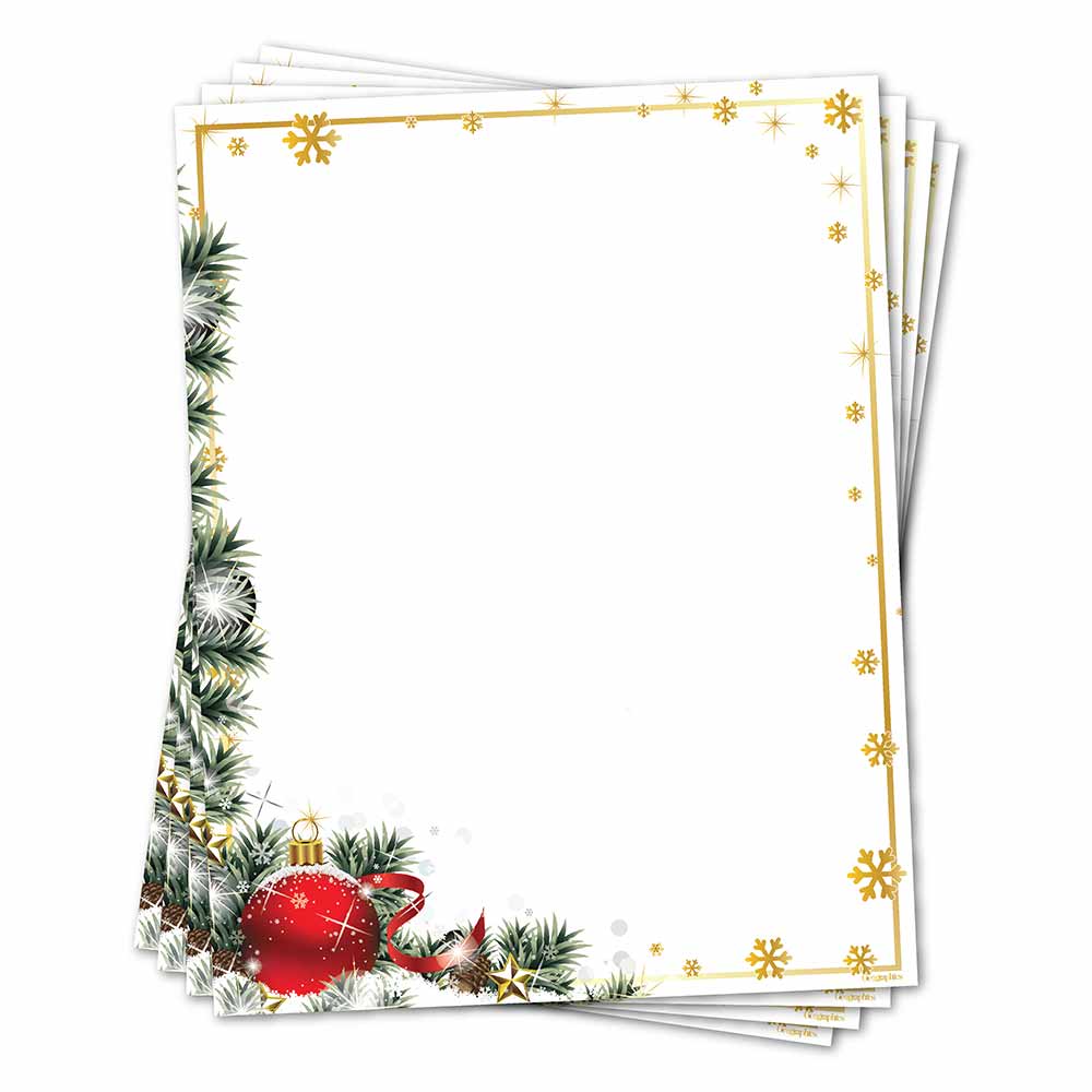 Ornaments Letterhead Gold Foil by Geographics 50058 (6)
