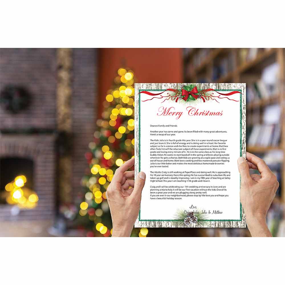 Pinecones and Ribbons Letterhead 50054 (2)