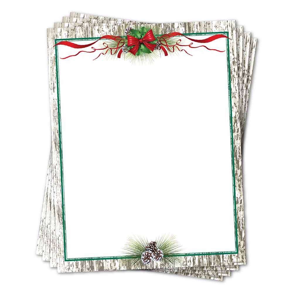 Pinecones and Ribbons Letterhead 50054 (7)