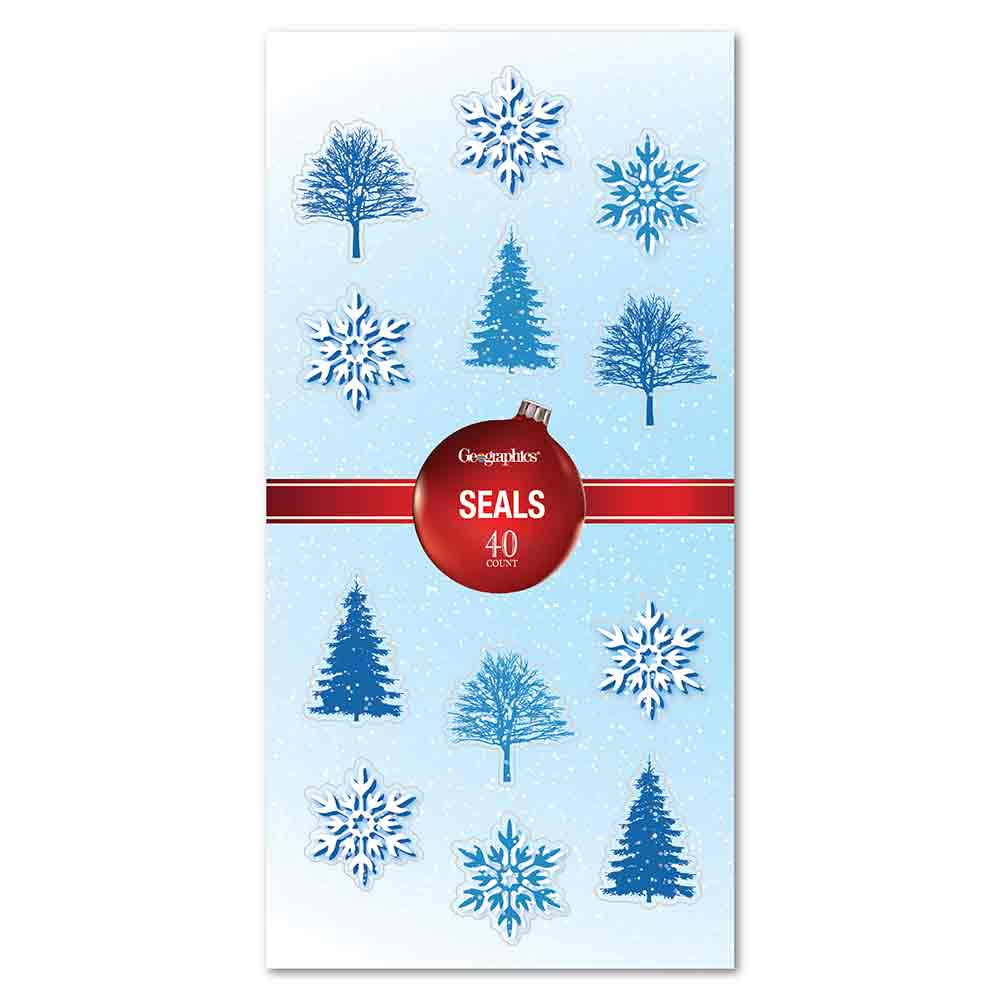 Winter Trees & Snowflakes Seals 50064 (1)