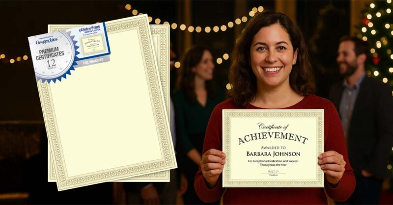 How Award Certificates Create Lasting Impact