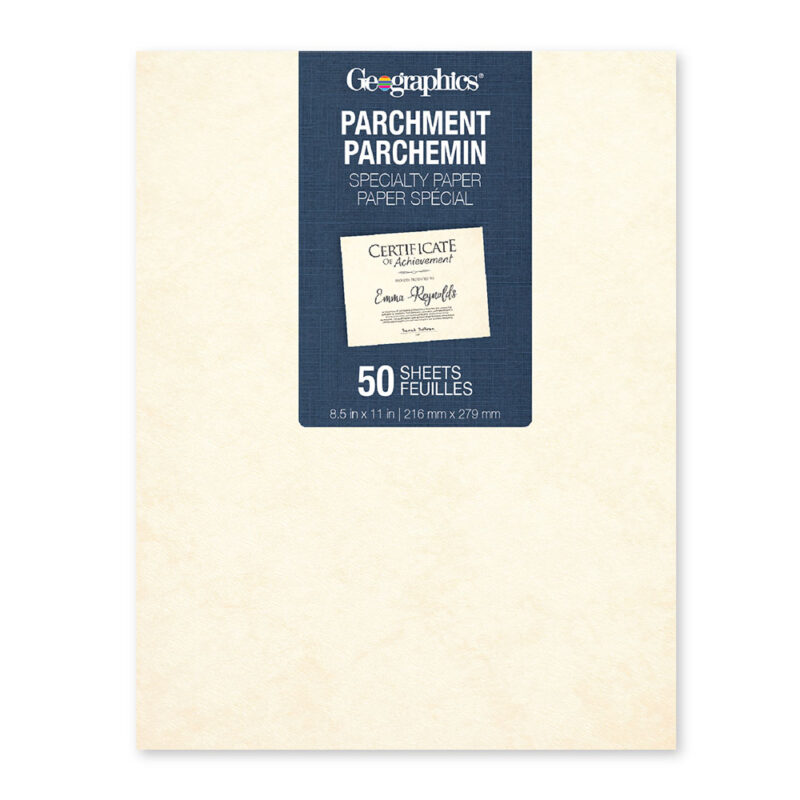 Parchment Stationery Paper 8 5x1 50PK by Geographics 15 Parchment Stationery Paper 8 5x1 50PK by Geographics 15