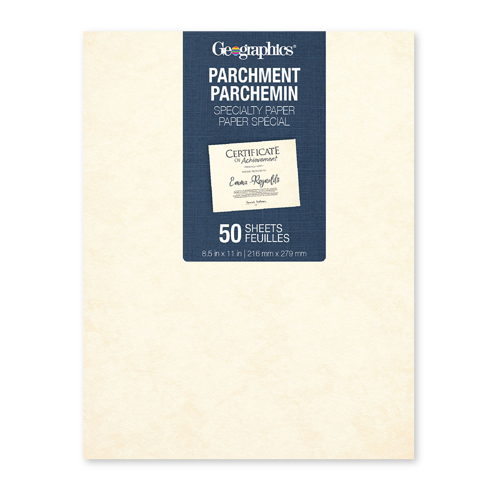 Parchment Stationery Paper 8 5x1 50PK by Geographics 15