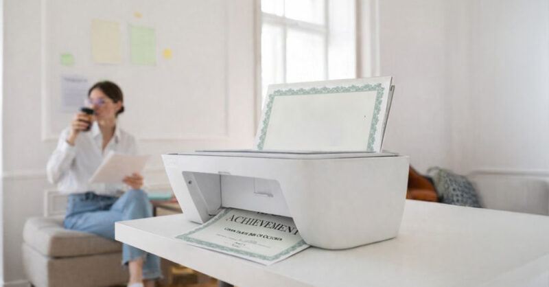 Inkjet or Laser Printer for Certificates & Letterhead