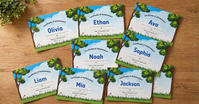 Fun Certificate Ideas You Can Create Today