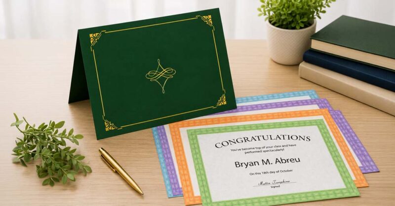 How to Plan School Recognition Events on a Budget Using Award Certificates and Covers