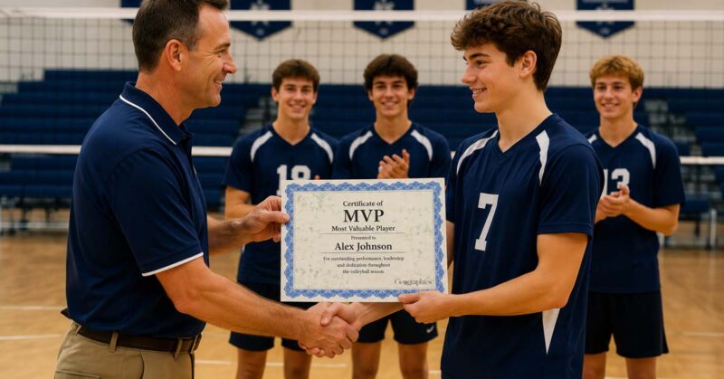 Volleyball MVP Awards and Recognition Ideas for Young Athletes