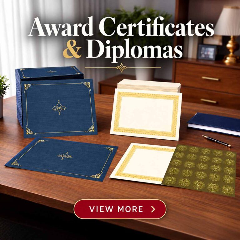 Award Certificates & Diplomas 2026
