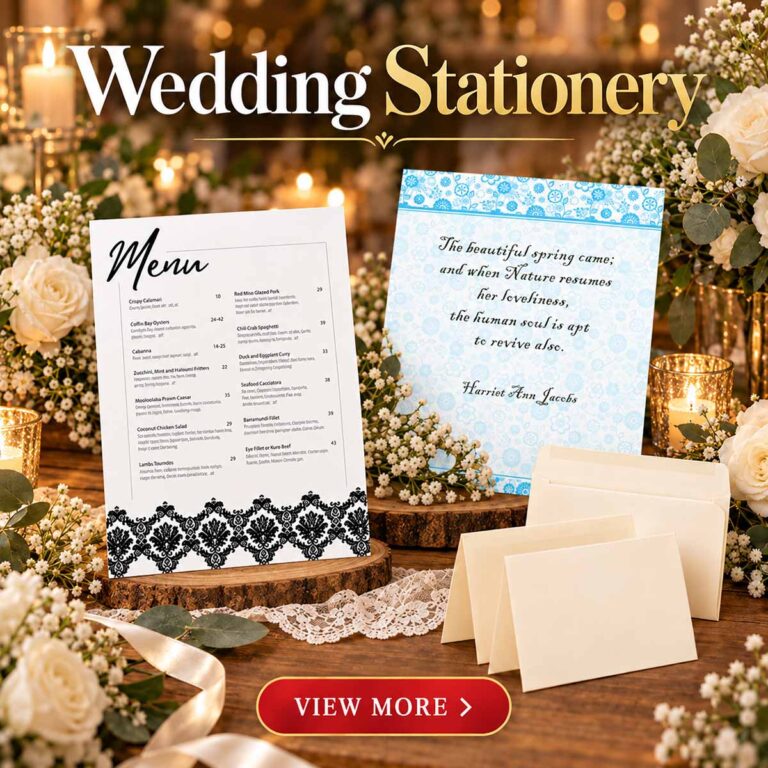 Wedding Stationery 2026